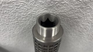 40-calowy plisowany wkład filtra z filcu ze stali nierdzewnej