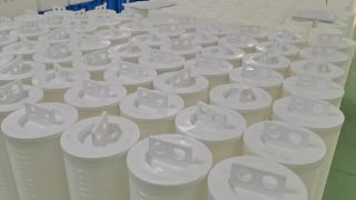 Wkład filtra o wysokim przepływie 5um, 60-calowy materiał polipropylenowy