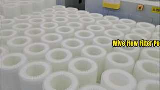 Wkład filtracyjny PP głęboko plisowany RO 6,6㎡ o wysokim przepływie