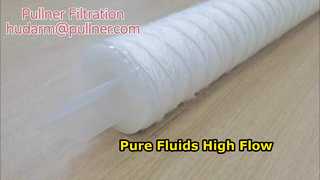 Wkład filtra sznurkowego z filtrem o wysokim przepływie