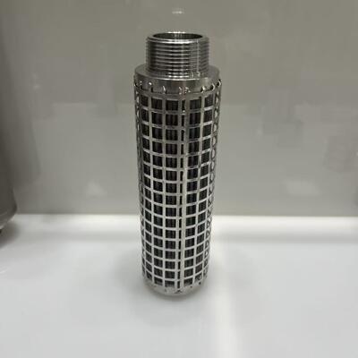 Kartridż filtracyjny z filtracji płytkowanej z włókien stali nierdzewnej o wysokiej odporności na temperaturę, stopniowej wielkości porów i dużym obszarze filtracji