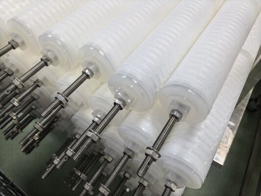 60 cali długości Polypropylen (PP) materiał PHFZ wysokiego przepływu kondensatu polerowania filtra wkładu