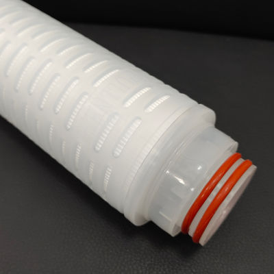 1μM 10-calowy zewnętrzny plisowany wkład filtra z polipropylenu 68,5 mm