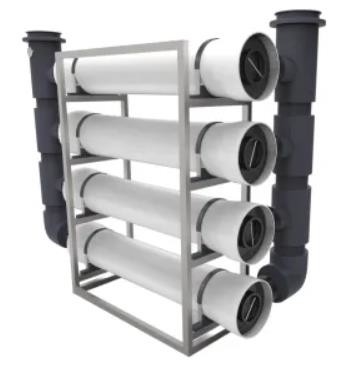 RO Prefiltration Wkład membranowy z włókna szklanego Obudowa filtra FRP do żrących cieczy