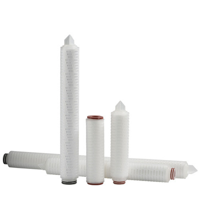 68.5mm PP Pleiated Filter Cartridge z temperaturą maksymalną 80°C do sterylizacji gorącą wodą