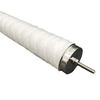 OD 60MM String Wound Filtration Cartridge z rdzeniem podtrzymującym ze stali nierdzewnej 304/316