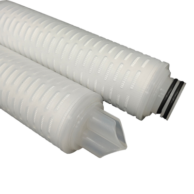 68.5mm PP Pleiated Filter Cartridge z temperaturą maksymalną 80°C do sterylizacji gorącą wodą