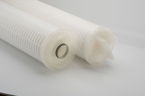 Element filtrów z polipropylenu 6.5 OD Duża pojemność Rozciąg 20/40/60 cali Długość