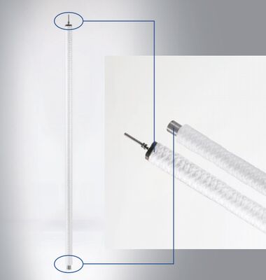 Wkład filtrujący z nawiniętą przędzą serii PLX o wysokim przepływie i strukturze plastra miodu dla małego spadku ciśnienia i dużej zdolności zatrzymywania zanieczyszczeń
