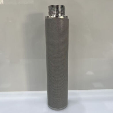 High Temperature Resistant Corrosion Resistant Stainless Steel Sintered Mesh Filter Cartridge with High Pressure Backwash