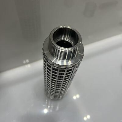 Kartridż filtracyjny z filtracji płytkowanej z włókien stali nierdzewnej o wysokiej odporności na temperaturę, stopniowej wielkości porów i dużym obszarze filtracji