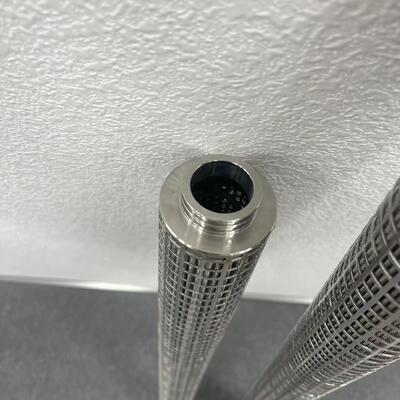 Kartridż filtracyjny z filtru pleterowanego z włókna stali nierdzewnej o wysokiej zdolności przechowywania brudów