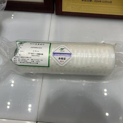 Kartusz filtracyjny z pleczem serii 83 o średnicy 80 mm i pojemności przepływu 120 L/min dla filtracji 0,05 μm