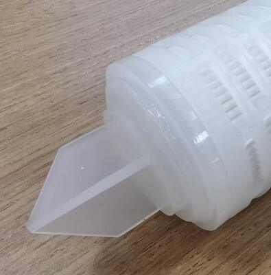 Niestandardowy PTFE pleated Filter Cartridge z PTFE Membrane dla wysokiej przepływu chemicznej i wysokiej czystości Filtracji płynu