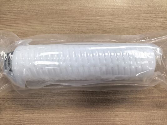 Kartridż filtracyjny PVDF odporny na korozję o wysokiej odporności na temperaturę i hydrofilicznej błonie PTFE do filtracji chemicznej