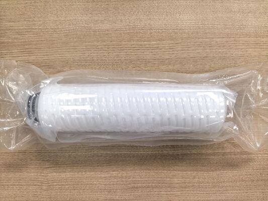 Kartridż filtracyjny PVDF odporny na korozję o wysokiej odporności na temperaturę i hydrofilicznej błonie PTFE do filtracji chemicznej