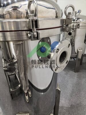 Certyfikowany ISO SS304/316L wielokartetonowy obudowa filtrów o wysokim przepływie do wstępnej obróbki RO i przemysłowej oczyszczania wody